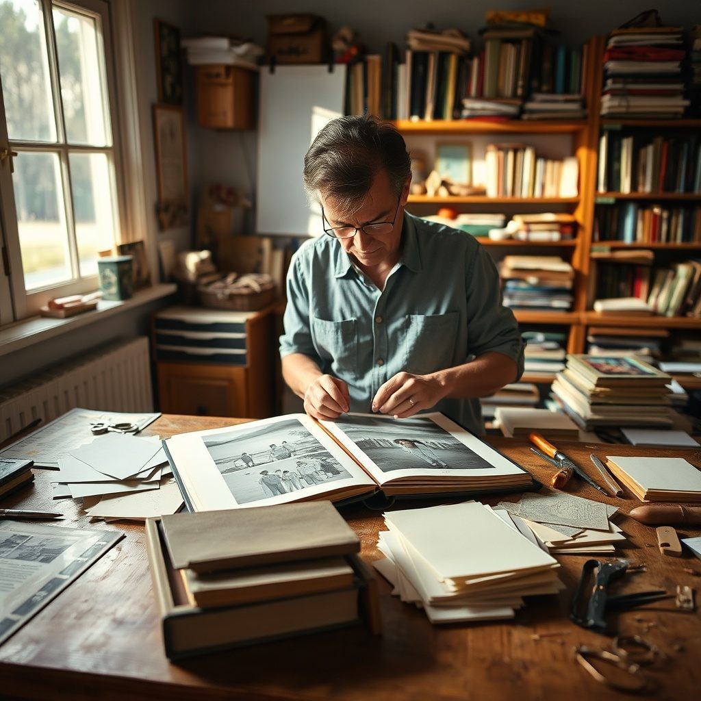 Family album bookbinding workshop